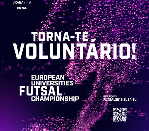 Volunteering in the European Universities Futsal Championship 2019